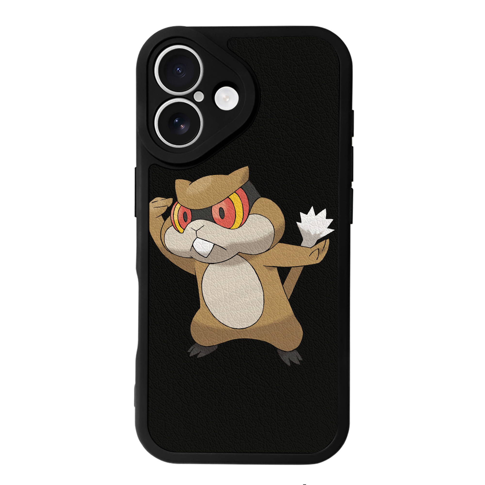 （画像用） ポケットモンスター Pokémon 【iPhone 16シリーズ対応】シリコンスマホケース（レザー調） 材質：シリコン